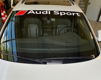 Audi Sport Aufkleber Frontscheibe