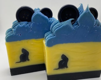 Coraline Artisan Soap Bar - Button Eyes Soap Bar - Artisan Soap - Handmade Soap