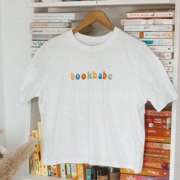 BOOKBABE TSHIRT | Booklover tshirt | Gift for booklover | Bookish tshirt | Bookstagram | Booktok | Amante de livros