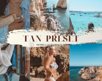 TAN PRESET, Mobile Lightroom preset, Instagram filter preset, Blogger, Influencer, Interiors, Travel, Lifestyle Preset