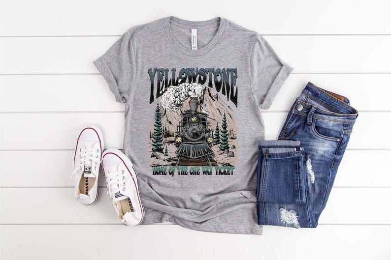 JACK OF ALL TRADES - Yellowstone Train Station Tee main image 0