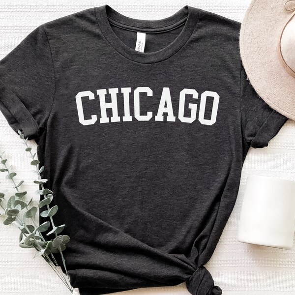 Chicago Shirt, Chicago Gifts, Chicago T-shirt, Chicago Lover Shirt, Chicago Souvenir, Chicago City T-Shirt, Vacation Shirt, Chicago Tee