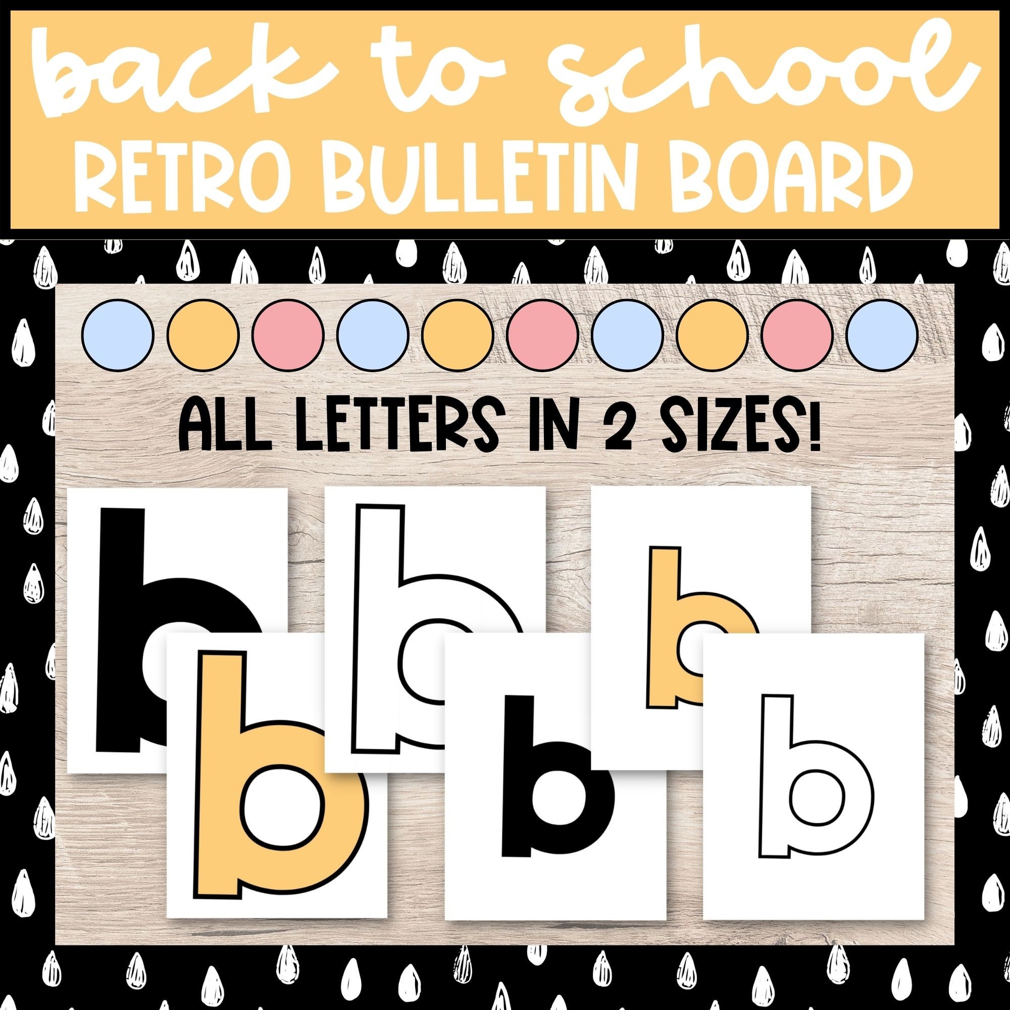 Lonfliness „Be A Good Friend“ Pinnwand-Set – 69-teilig, Bunt, Für Klassenzimmer, Kindergarten & Schulstart