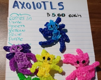 Axolotl figurines