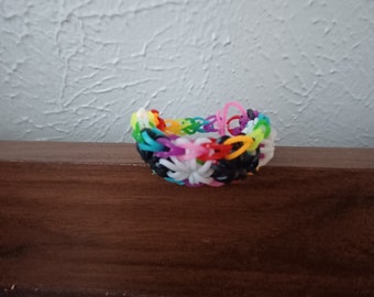 Rainbow loom StarBurst bracelet