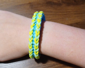 Rainbow loom Lochness monster Bracelet