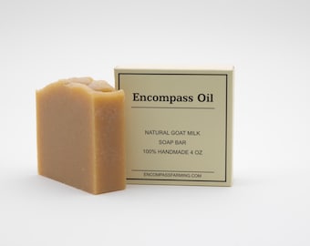 Encompass Goat Milk Bar Soap, Non Toxic, Natural, Raw Goat Milk