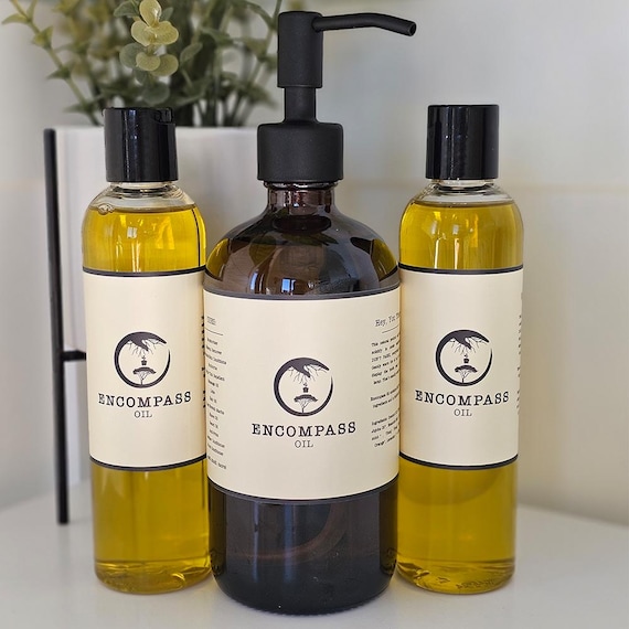 All Natural Encompass Oil - Natural Skin Care Moisturizer Oil for Body, Face and Hair