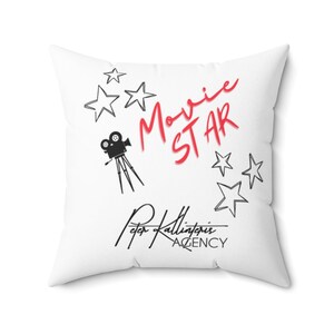 Spun Polyester Square Pillow