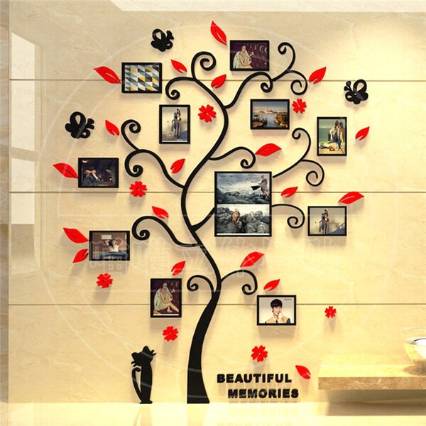 Family Tree Wall Decal Etsy