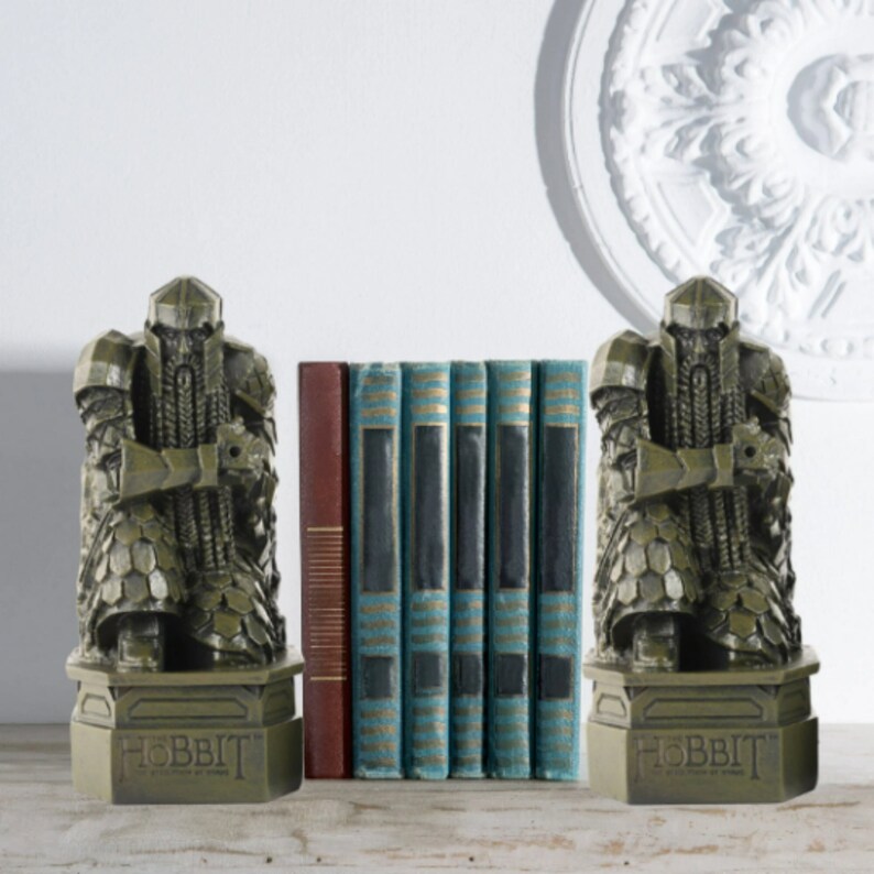 Serre-livres Décoratifs En Céramique - Sculptures Artistiques - Tailles Environ 10x5.5x14/17 Cm - Pour Bureau Ou Bibliothèque