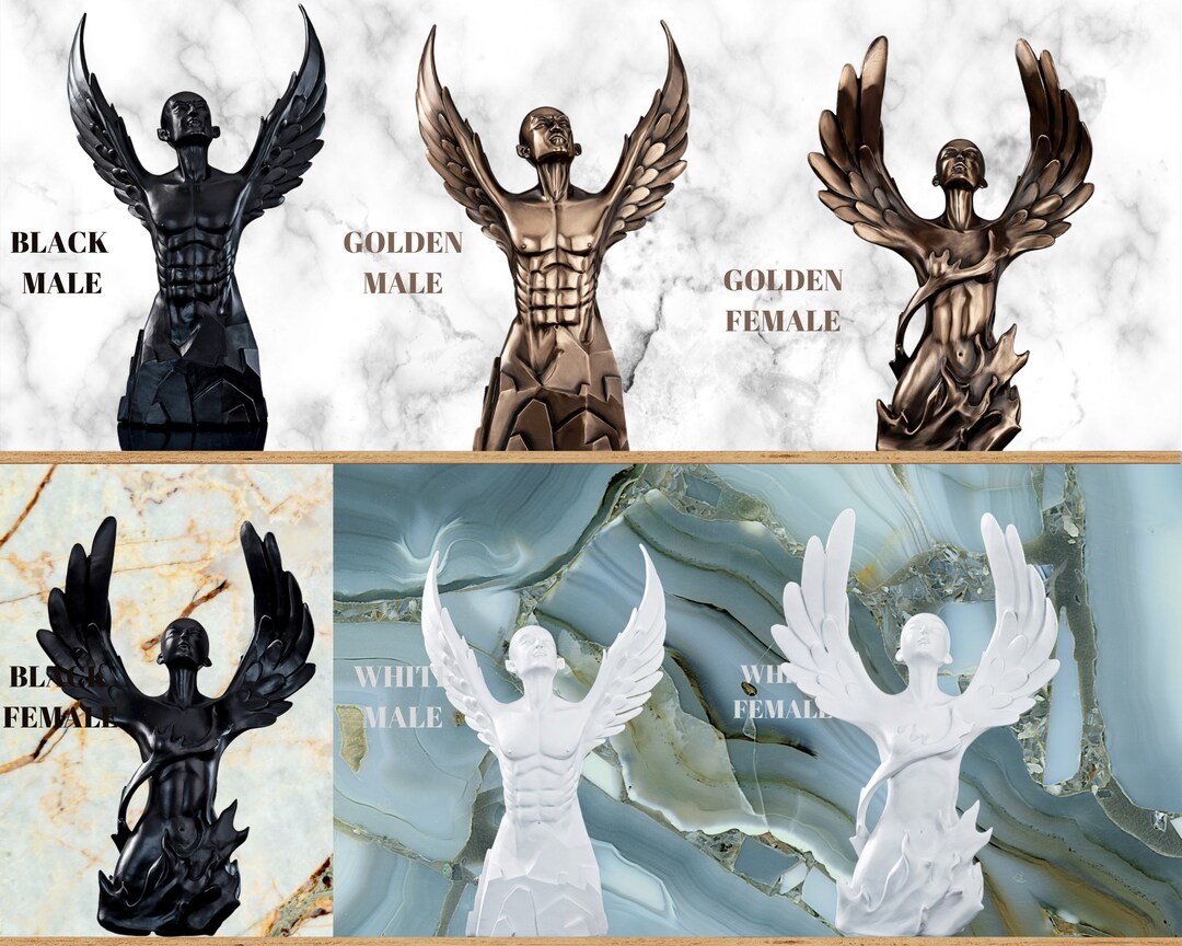 36523cm Large Greek Sculpture Black Male Body Statue Etsy