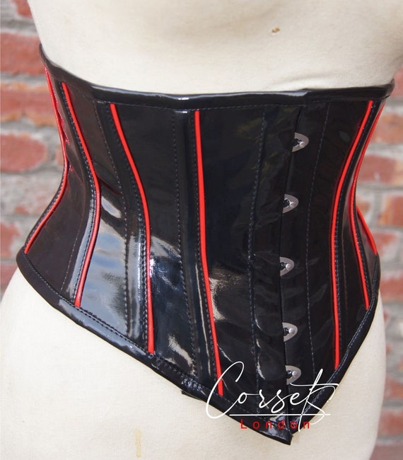 Black Curve Smoothing 9 Boned Corset Waist Cincher