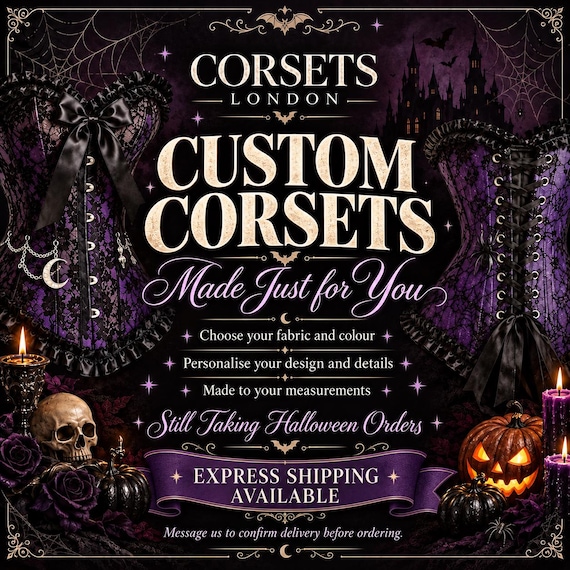 Custom Corset Made to Order, Bespoke Handmade Corset, Custom Corset Top, One of a Kind Design, Made to Measure