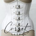 PVC Buckle Corset: Gothic Steampunk Waist Trainer - Corset London