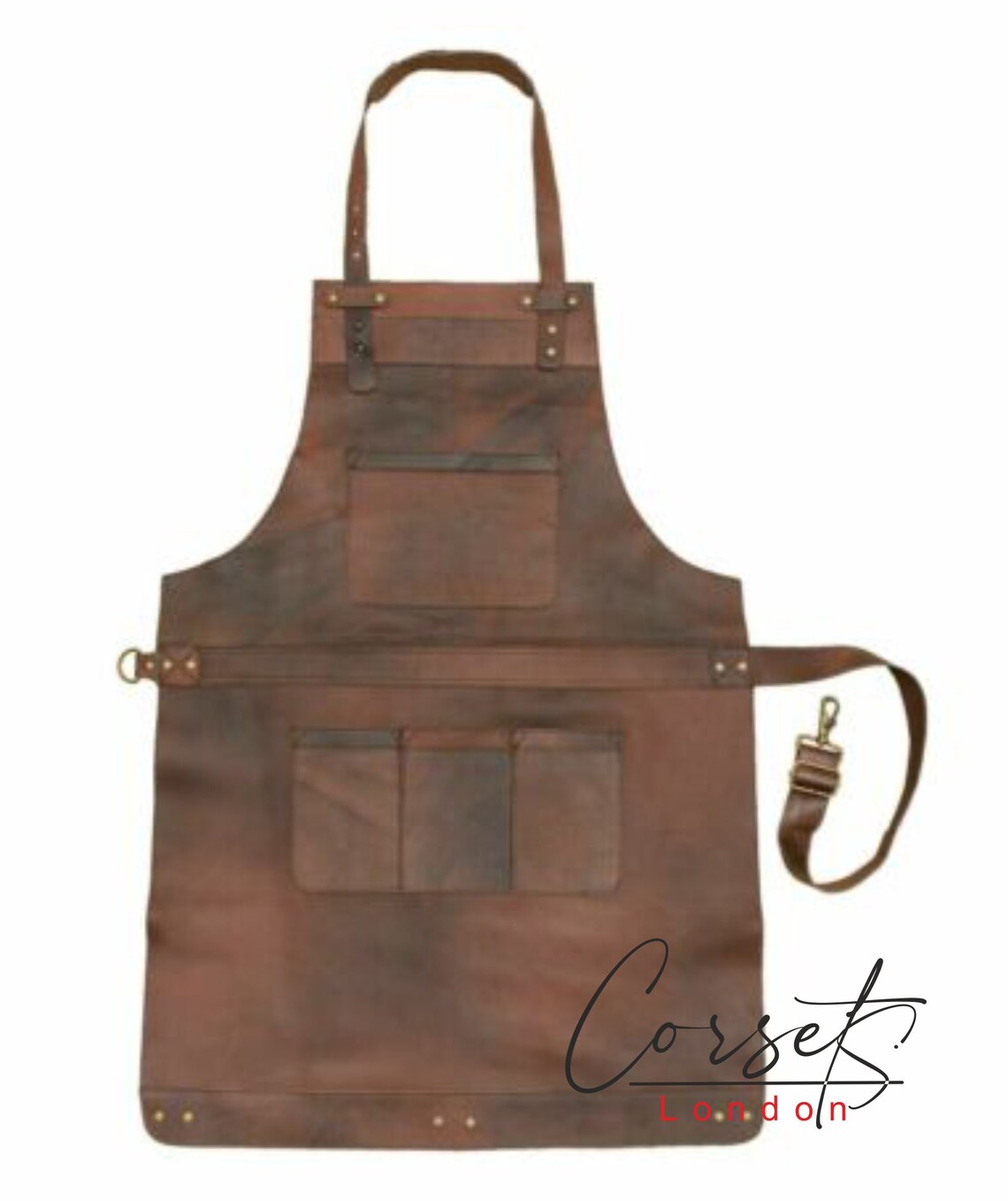 Real Leather Apron Butcher Apron Cook Apron BBQ Apron Cooking Etsy