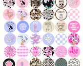 Mega Western Car Coasters Sublimation Bundle | Cowgirl Quotes PNG | Country Rodeo Cowboy Humor | Retro Western Cup Holder Coasters | Designs