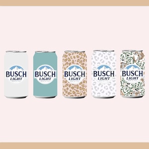 Busch Can Vector 20 Beer Can PNG Clipart Bundle | Beer Clipart for Shirts & Mugs ...