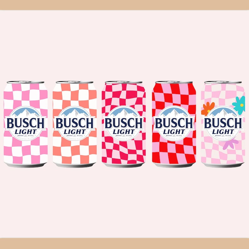 Busch Can Vector 20 Beer Can PNG Clipart Bundle | Beer Clipart for Shirts & Mugs ...
