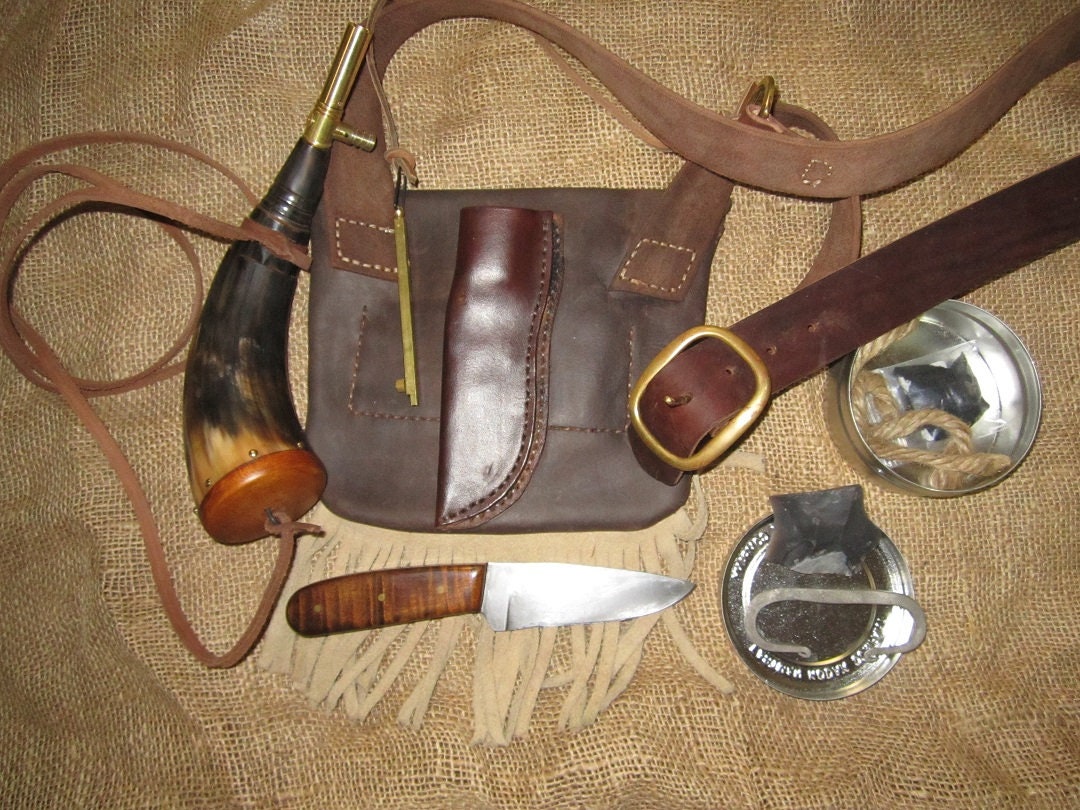 Mt. Man Possibles Bag With Knife and Basic Accessories Kit Etsy