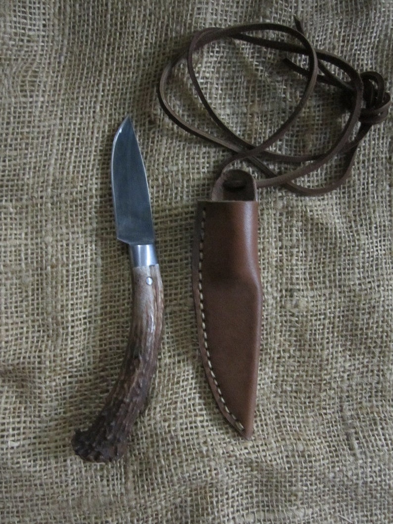 Handcrafted Mountain Man Neck Knife Etsy