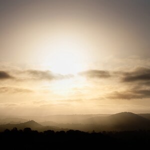 Beautiful dramatic light shines down on California Foothills, Digital Download, Instant Download, Wall Art, Wall Decor, Home Decor, Nature