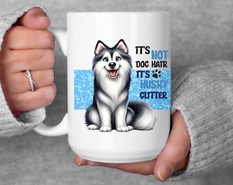 Personalized Siberian Husky Mug, Husky Lover Gift, Siberian Husky Coffee Cup