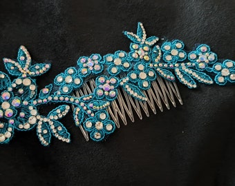 Beautifully Blinged bespoke hair pieces