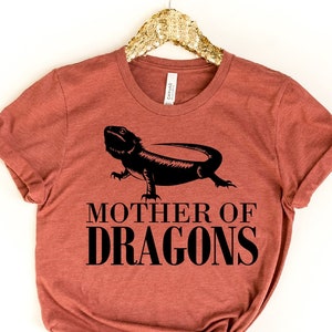 Mother Of Dragons Shirt, Pet Reptile Lover Gift, Bearded Dragon Lover Shirt, Bearded Dragon Owner Gift, Beardies Shirt, Pet Bearded Dragon