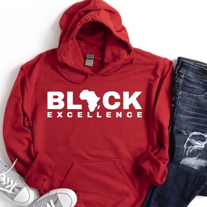 Black excellence hoodie hot sale