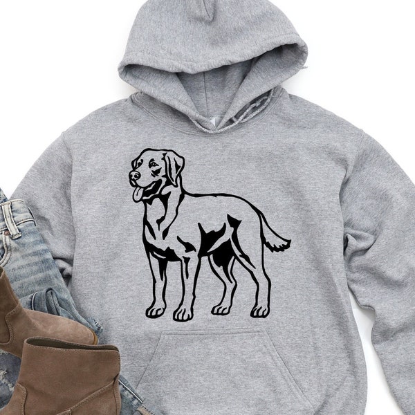 Labrador Hoodie, Labrador Mom Sweatshirt, Labrador Gift, Labrador Tee, Labrador Dog Lover, Labrador Mom, Labrador Mama, Dog Dad Shirt