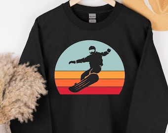 Snowboard Sweatshirt, Snowboard Gift, Snowboarding Sweater, Snowboarder Hoodie, Swonboarding Gift For Snowboarder, Shirt For Snowboarders