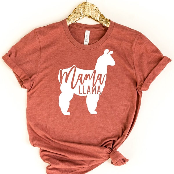 Mama Llama Shirt, Mother's Day Shirt, Mama Llama T-shirt, Mama T-Shirt, Mothers Day Gift, Funny Llama Shirt, Shirt For Mom, Shirt For Women