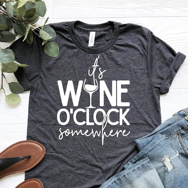 Wine O'clock - Etsy
