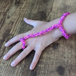 Bracelet Ring Rainbow Loom