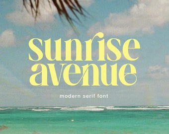 Sunrise Allee Schriftart, Moderne Serif Schriftart, Swash Schriftart, Serif Schriftarten, Logo Schriftarten, Cricut Donts, Serif Swash Schriftart