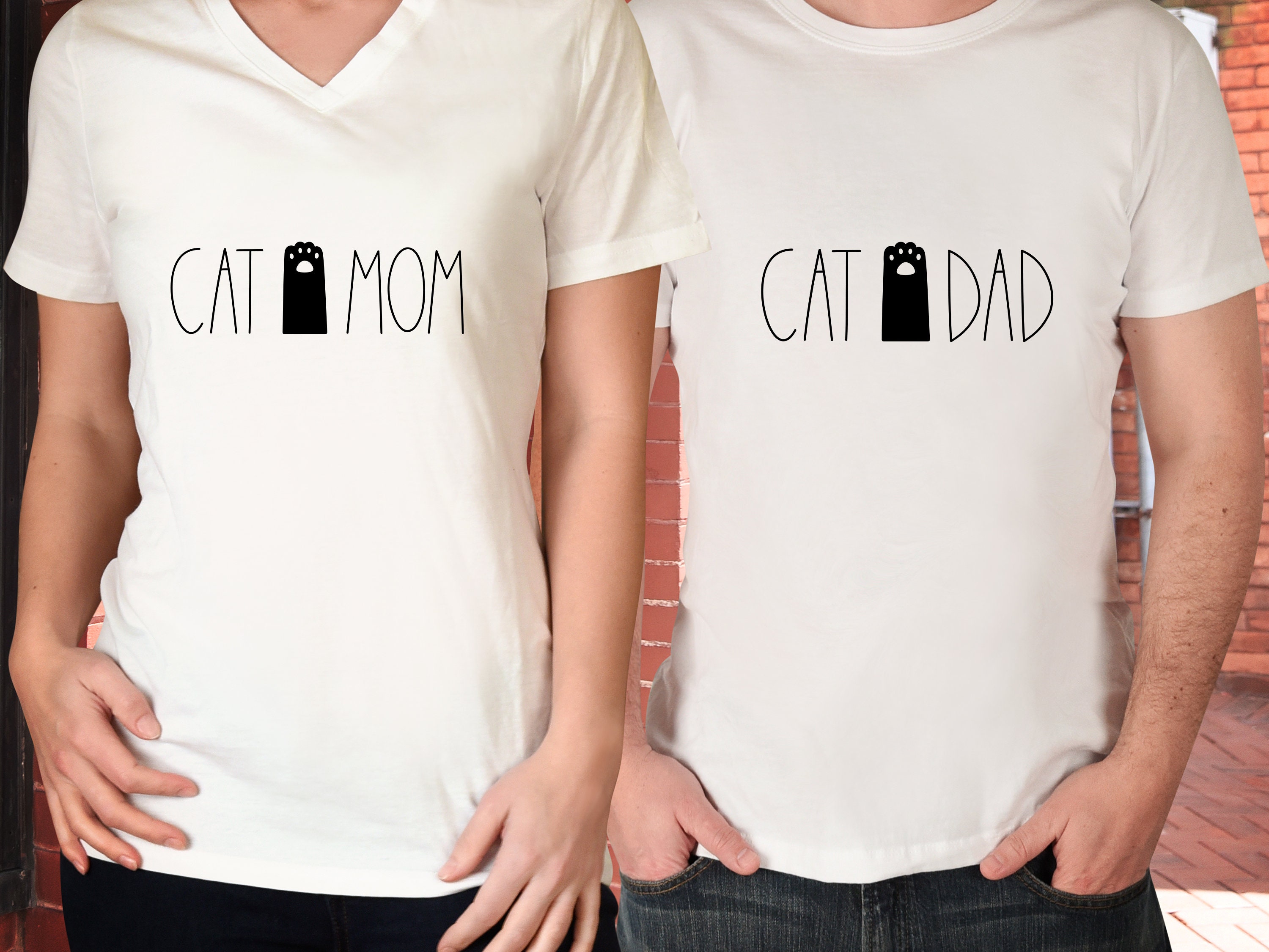 Cat Mom and Cat Dad SVG, Cats SVG, Cricut Cut File, Svgs for Cricut ...