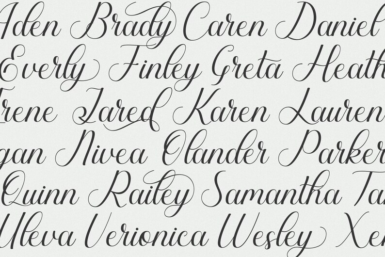 Hayland Font, Modern Script Font, Wedding Fonts, Logo Fonts, Canva Font ...
