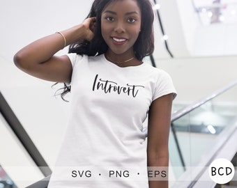 Introvert SVG, Mental Health SVG, SVG for Cricut, Cricut Svgs, Introvert Shirts Svg, Svg Files, Silhouette Svg Files