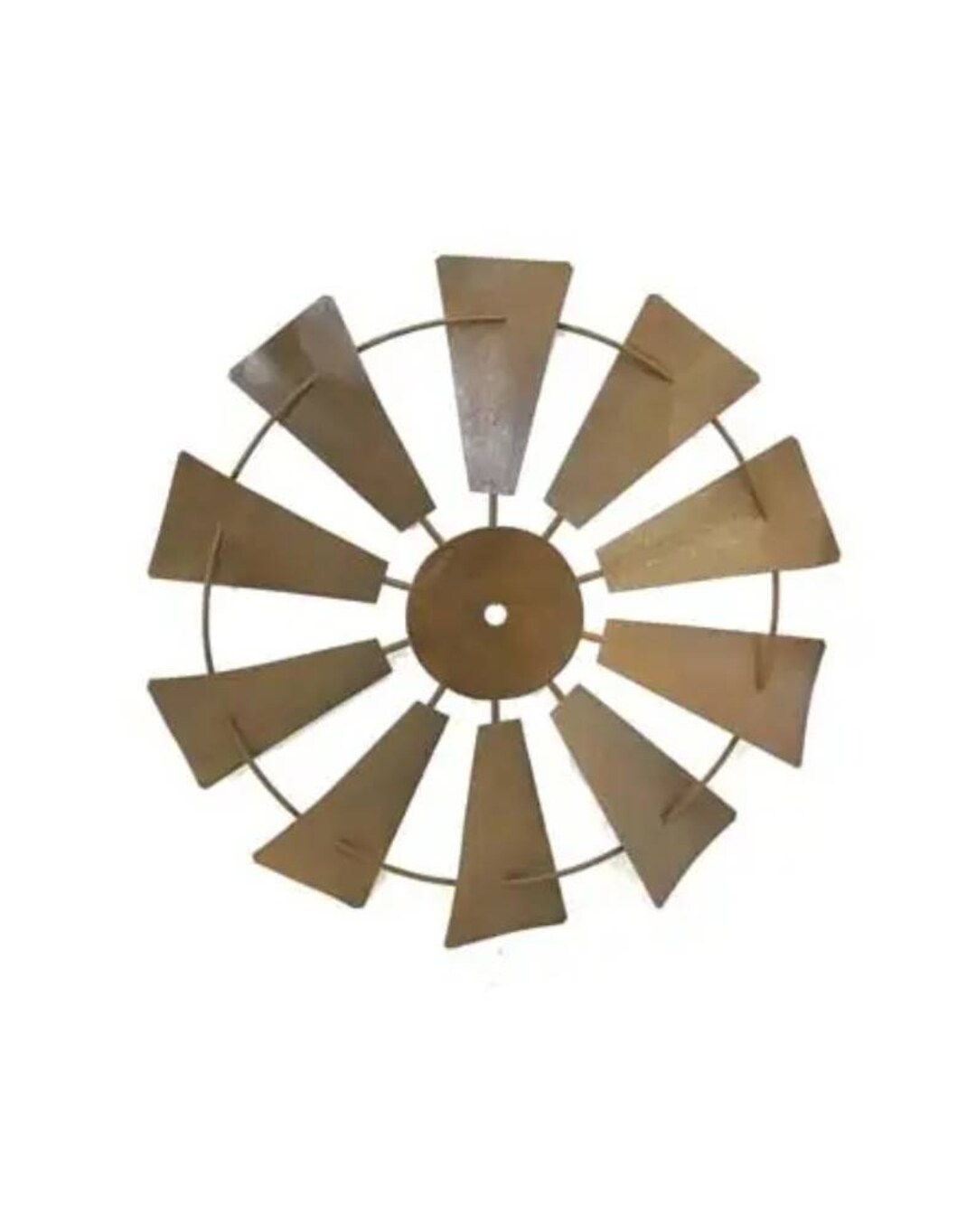 Metal Farm Windmill Wall Art, All Metal, Wall Decor, Modern Farmhouse