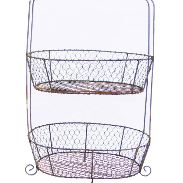 Chicken Wire Basket Etsy