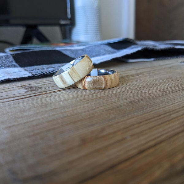 Aspen Wood Rings