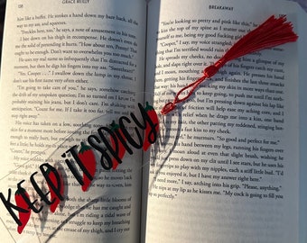 Keep It Spicy Bookmark