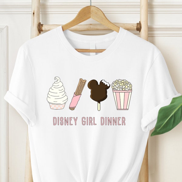 Disney Girls Dinner, Disney Snacks WDW Shirt, Snacks Disneyworld Shirt, Disneyland Family Shirts, Snacks Mickey Ears, Minnie Snacks Shirt