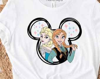Frozen Elsa shirt, Anna and Elsa Shirt, Elsa Princess shirt, Frozen Shirt, Disney Sister Shirt, Kids Disney shirt, Disneyland Tee