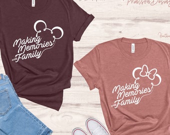 Disney Family Shirts, Mickey Ears, Disneyland Shirts, Disney Family Shirts,Making Memories Family Shirts, Disney Trip Shirt, Disney 2022