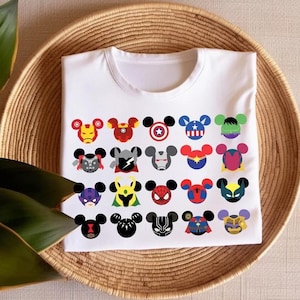 Avengers Superhero Mickey Mouse Shirt