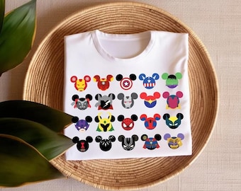 Avengers Superhero Mickey Mouse Shirt