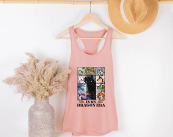 Camiseta de tirantes Disney de la era de Cómo entrenar a tu dragón, camiseta de tirantes Disney Family Trip, camiseta de tirantes Disney de la era de En mi dragón, camiseta de tirantes Disney a juego, camiseta de tirantes Disneyland