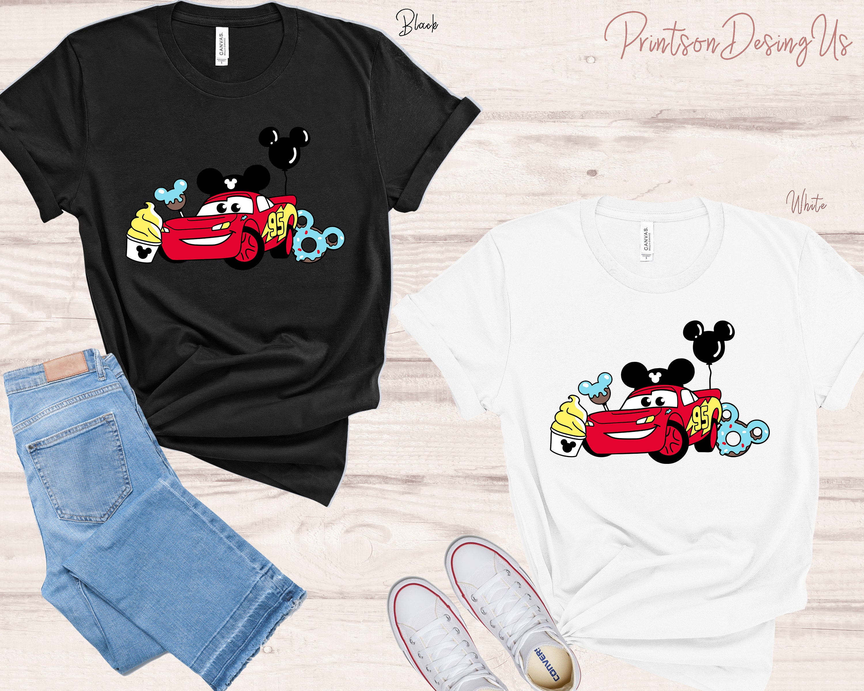 Discover Disney Cars Group Snack T-Shirt